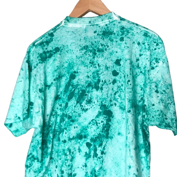 XL Screen Stars Best Vintage The Bowery Single Stitch Tie Dye Tee T-shirt Top - Picture 7 of 10